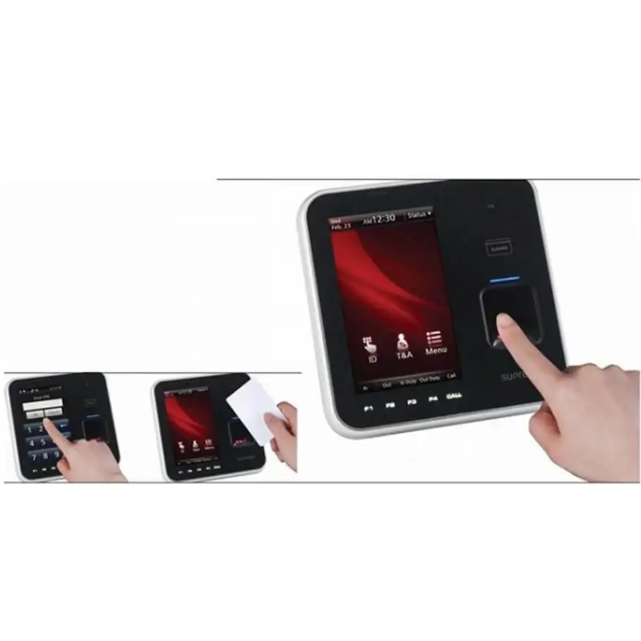 Máy chấm công nhận dạng khuôn mặt, vân tay, thẻ và kết nối Wifi SUPREMA Biostation-T2 BST2MW-OC