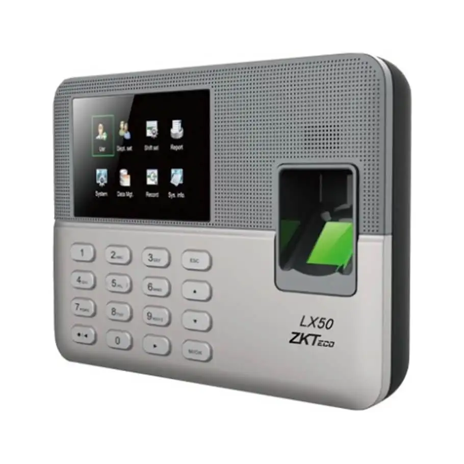 Máy chấm công vân tay ZKTeco LX50 1 Máy chấm công vân tay ZKTeco LX50
