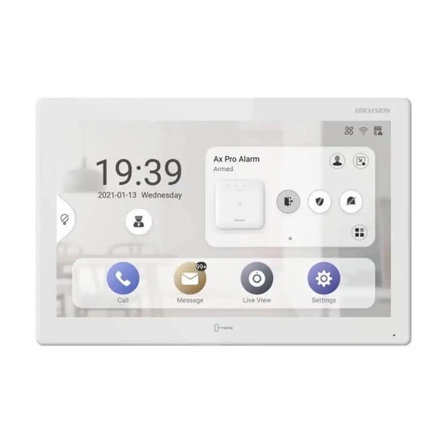 Màn hình chuông cửa IP HIKVISION DS-KH9510-WTE1(B) 1 Màn hình chuông cửa IP HIKVISION DS-KH9510-WTE1(B)