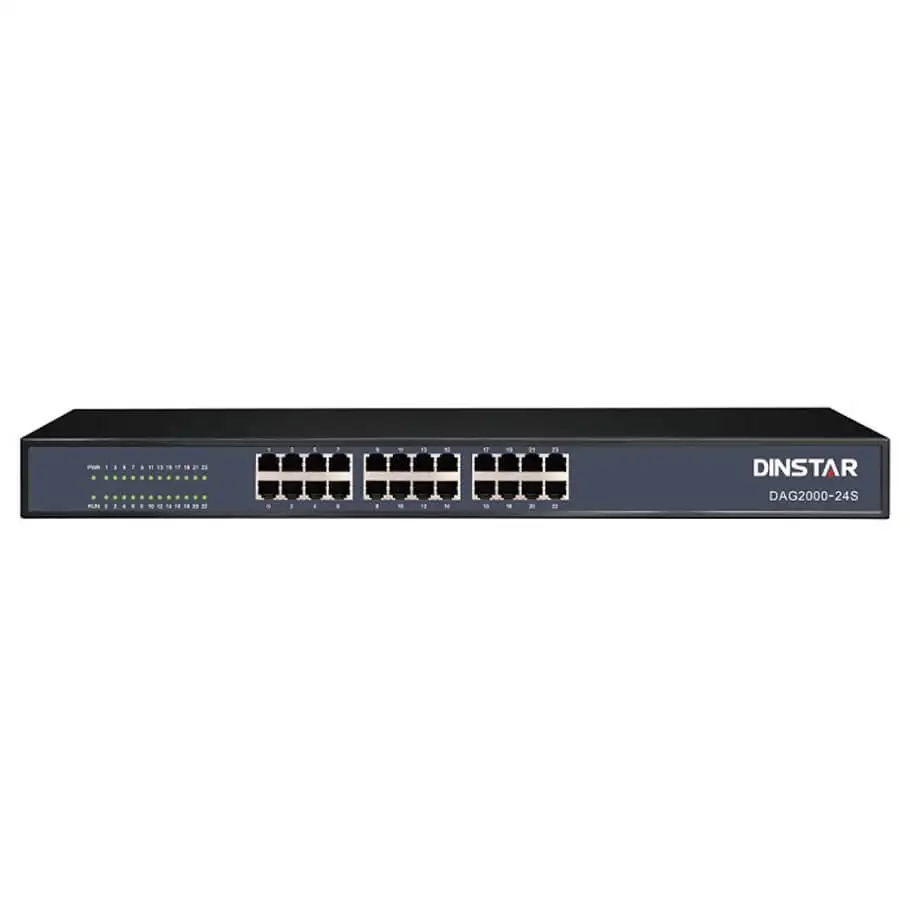 Analog VoIP Gateway Dinstar DAG2000-24S