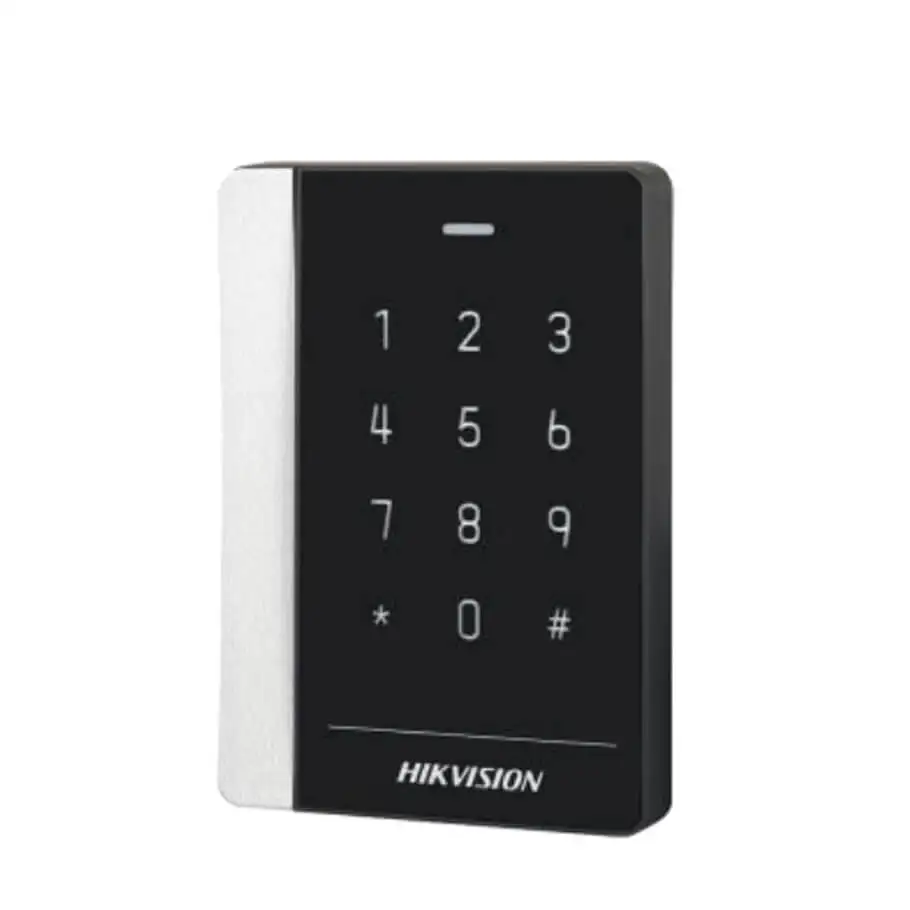 Đầu đọc thẻ Mifare tích hợp mật khẩu HIKVISION DS-K1102AMK
