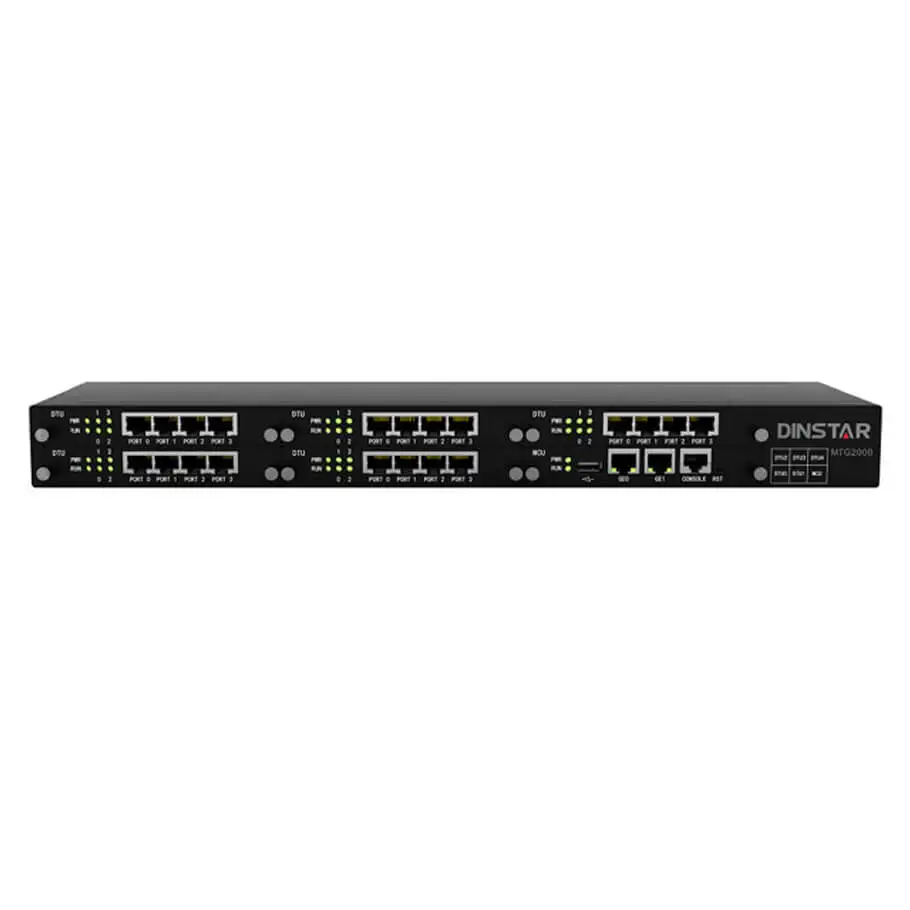 VoIP Trunk Gateway Dinstar MTG2000-4E1