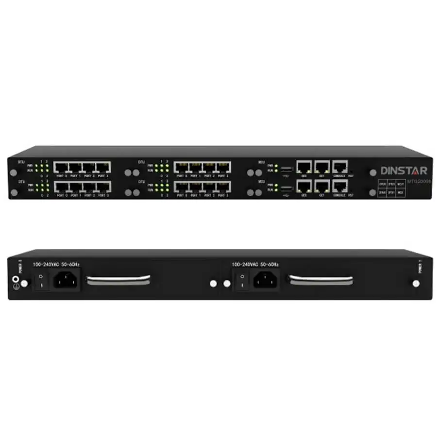 Digital VoIP Gateway Dinstar MTG2000B-4E1