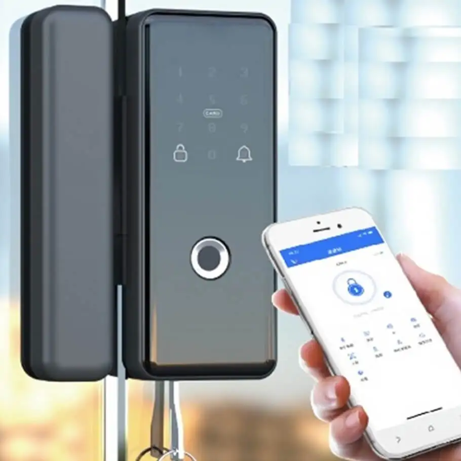 Khóa cửa kính 6in1 Viro-Smartlock VR-E11A