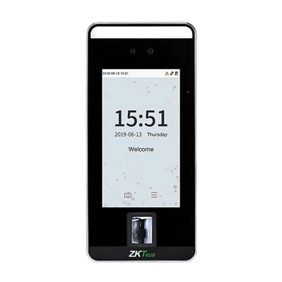 Máy chấm công kiểm soát cửa nhận diện khuôn mặt ZKTeco SpeedFace-V5L Intercom