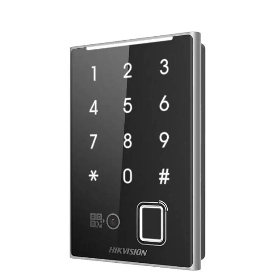Đầu đọc thẻ và vân tay HIKVISION DS-K1109DKFB-QR