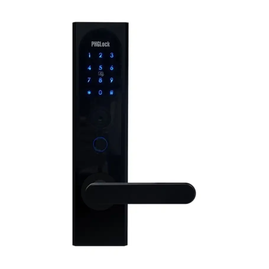 Khóa vân tay điện tử PHGLock FP8136 (Đen) 1 Khóa vân tay điện tử PHGLock FP8136 (Đen)