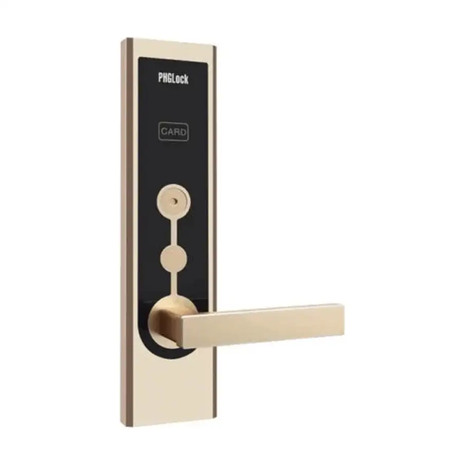 Khóa cửa điện tử khách sạn PHGLock RF8136 (Vàng)