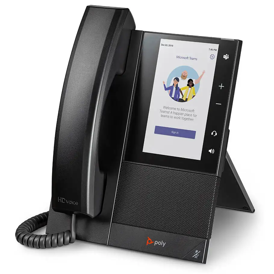 Điện thoại IP WiFi Poly CCX 505 Microsoft Teams (82Z79AA) 1 Điện thoại IP WiFi Poly CCX 505 Microsoft Teams (82Z79AA)