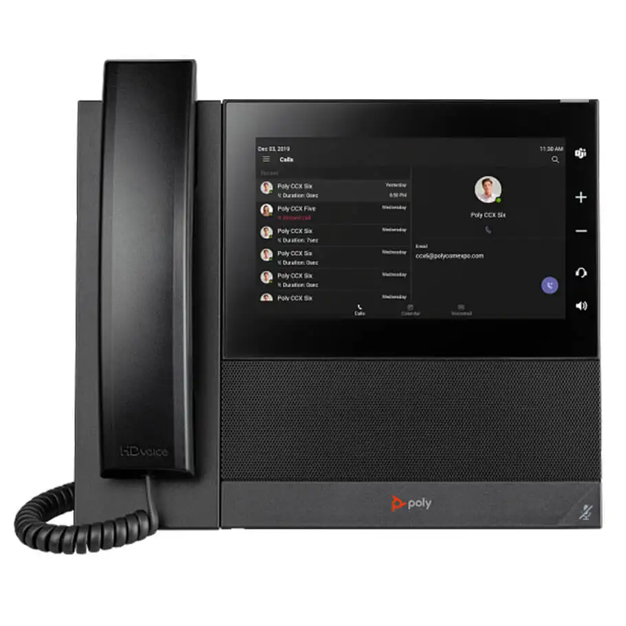 Điện thoại IP WiFi Poly CCX 600 Microsoft Teams (82Z84AA) 1 Điện thoại IP WiFi Poly CCX 600 Microsoft Teams (82Z84AA)