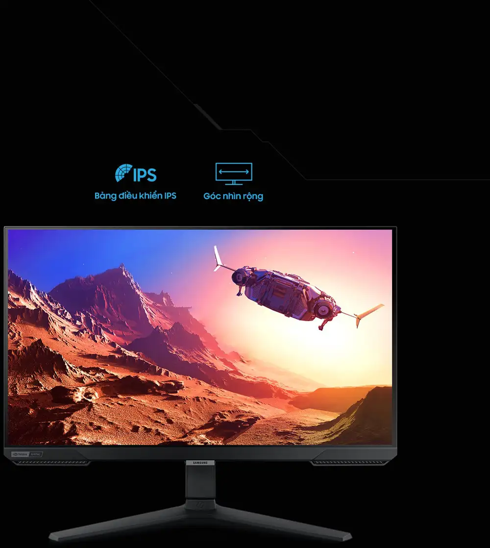 Màn Hình Gaming SAMSUNG Odyssey G4 LS25BG400EEXXV (25.0 inch - FHD - IPS - 240Hz - 1ms - GSync - HDR10) 2 Màn Hình Gaming SAMSUNG Odyssey G4 LS25BG400EEXXV (25.0 inch - FHD - IPS - 240Hz - 1ms - GSync - HDR10) - Ảnh 2