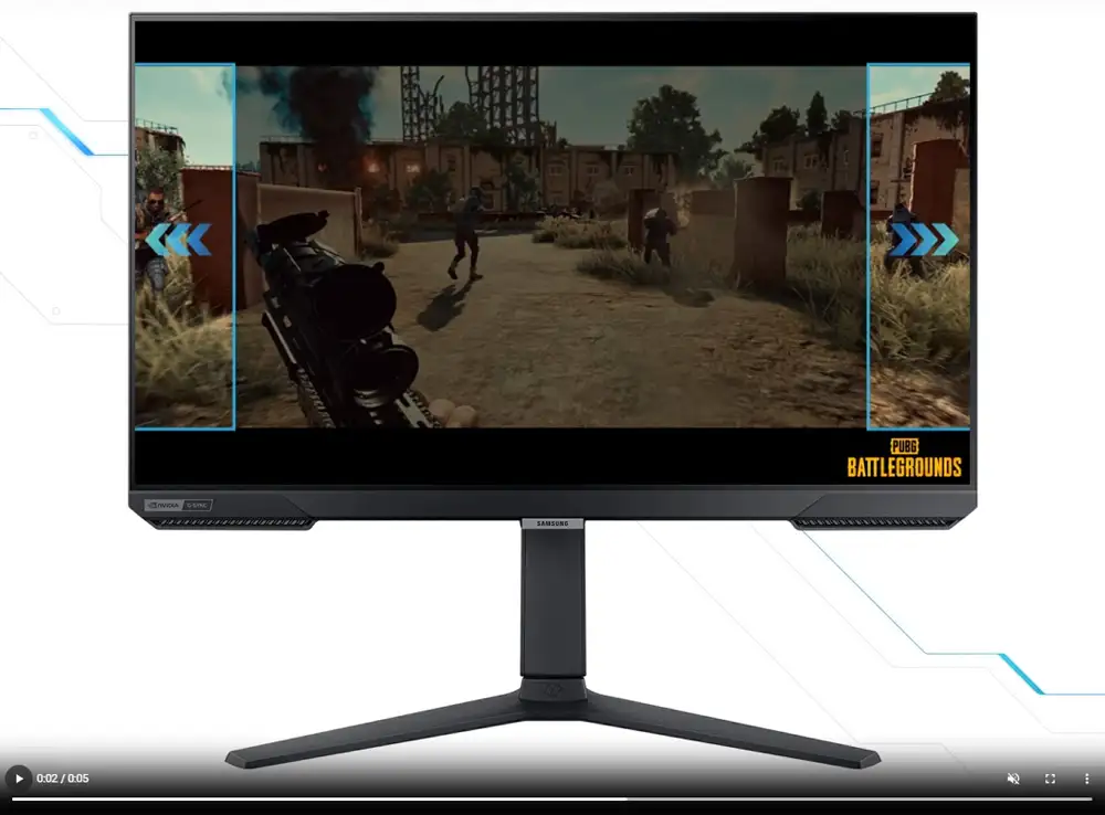 Màn Hình Gaming SAMSUNG Odyssey G4 LS25BG400EEXXV (25.0 inch - FHD - IPS - 240Hz - 1ms - GSync - HDR10) 5 Màn Hình Gaming SAMSUNG Odyssey G4 LS25BG400EEXXV (25.0 inch - FHD - IPS - 240Hz - 1ms - GSync - HDR10) - Ảnh 5