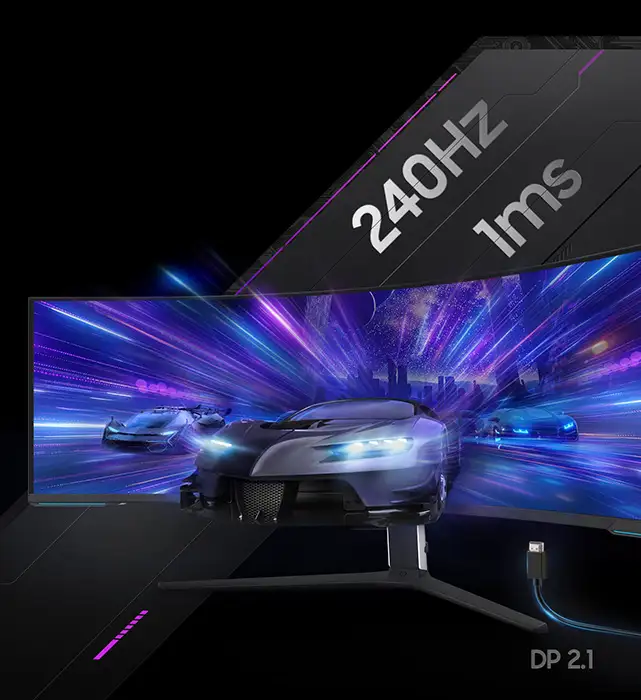 Màn Hình Gaming SAMSUNG Odyssey Neo G9 G95NC LS57CG952NEXXV (Cong - 57 inch - VA - DUHD - 240Hz - 1ms) 9 Màn Hình Gaming SAMSUNG Odyssey Neo G9 G95NC LS57CG952NEXXV