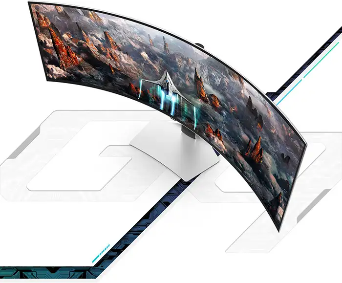 Màn hình Gaming SAMSUNG Odyssey OLED G9 G93SC LS49CG934SEXXV (49 inch - OLED - DualQHD - 240Hz - 0.03ms - Cong) 1 Màn Hình Gaming SAMSUNG Odyssey OLED G9 G93SC LS49CG934SEXXV