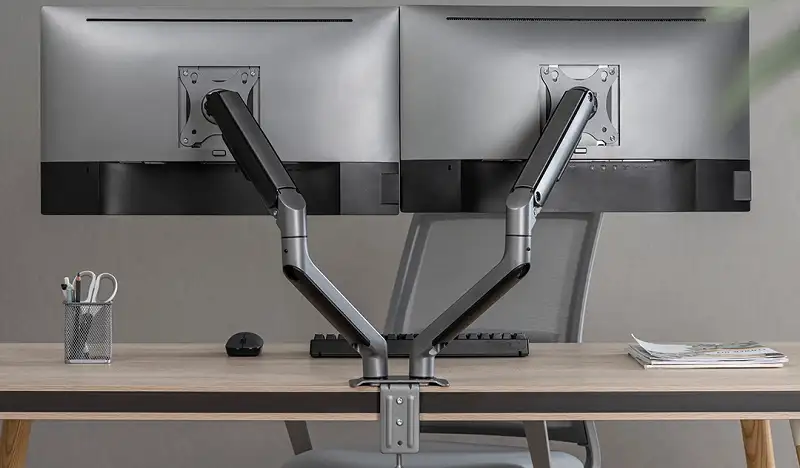 Giá Đỡ Màn Hình Đôi Human Motion T6 Pro - Dual - Thiết kế linh hoạt