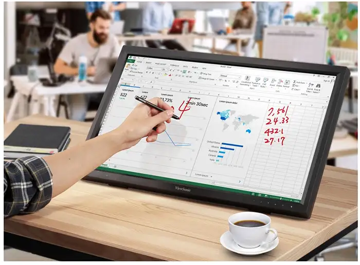 Màn hình cảm ứng hồng ngoại ViewSonic TD2223-2 (21.5 inch - VA - FHD - 75Hz - 6.5ms) 3 Màn Hình Cảm Ứng Hồng Ngoại ViewSonic TD2223-2