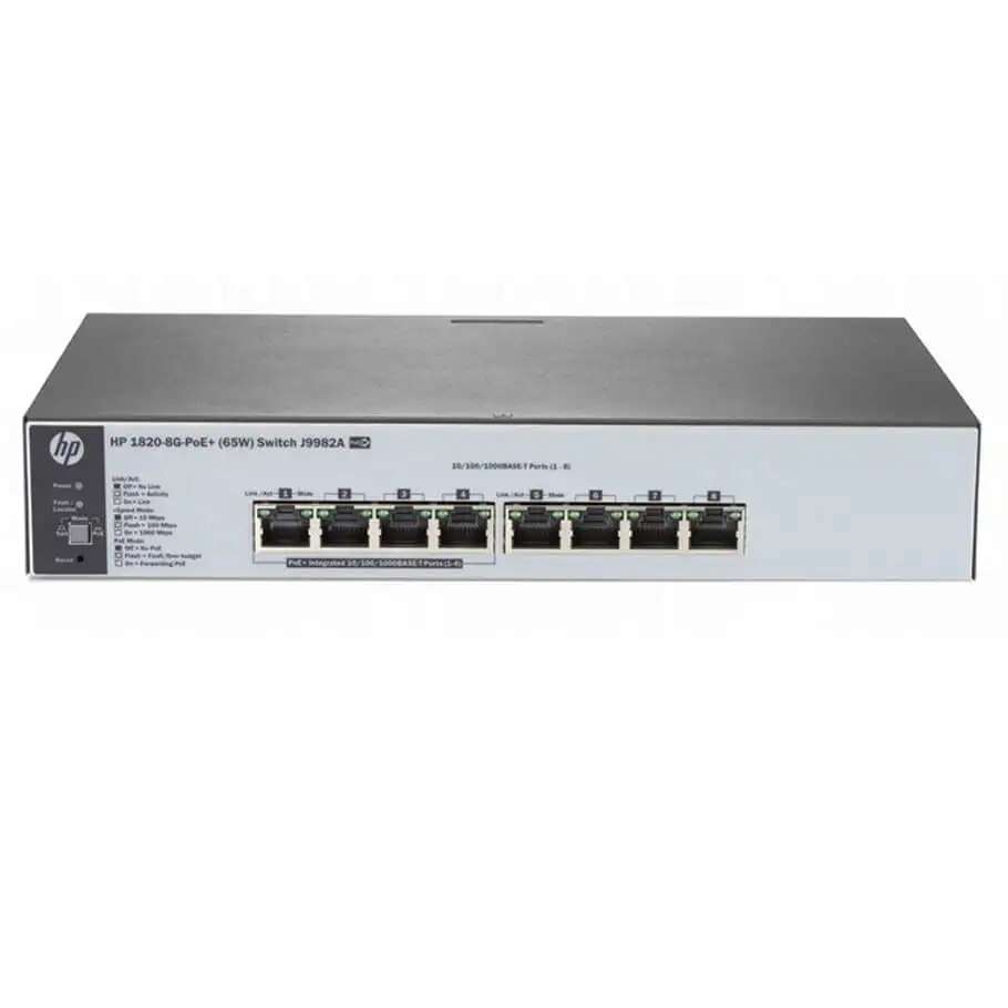 HPE 1820-8G-PoE+ (65W) Switch J9982A