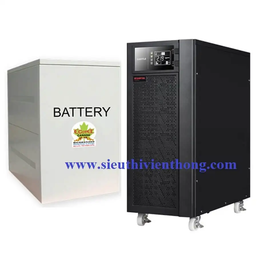Nguồn lưu điện 10KVA UPS SANTAK ONLINE C10KS (LCD) 1 Nguồn lưu điện 10KVA UPS SANTAK ONLINE C10KS (LCD)
