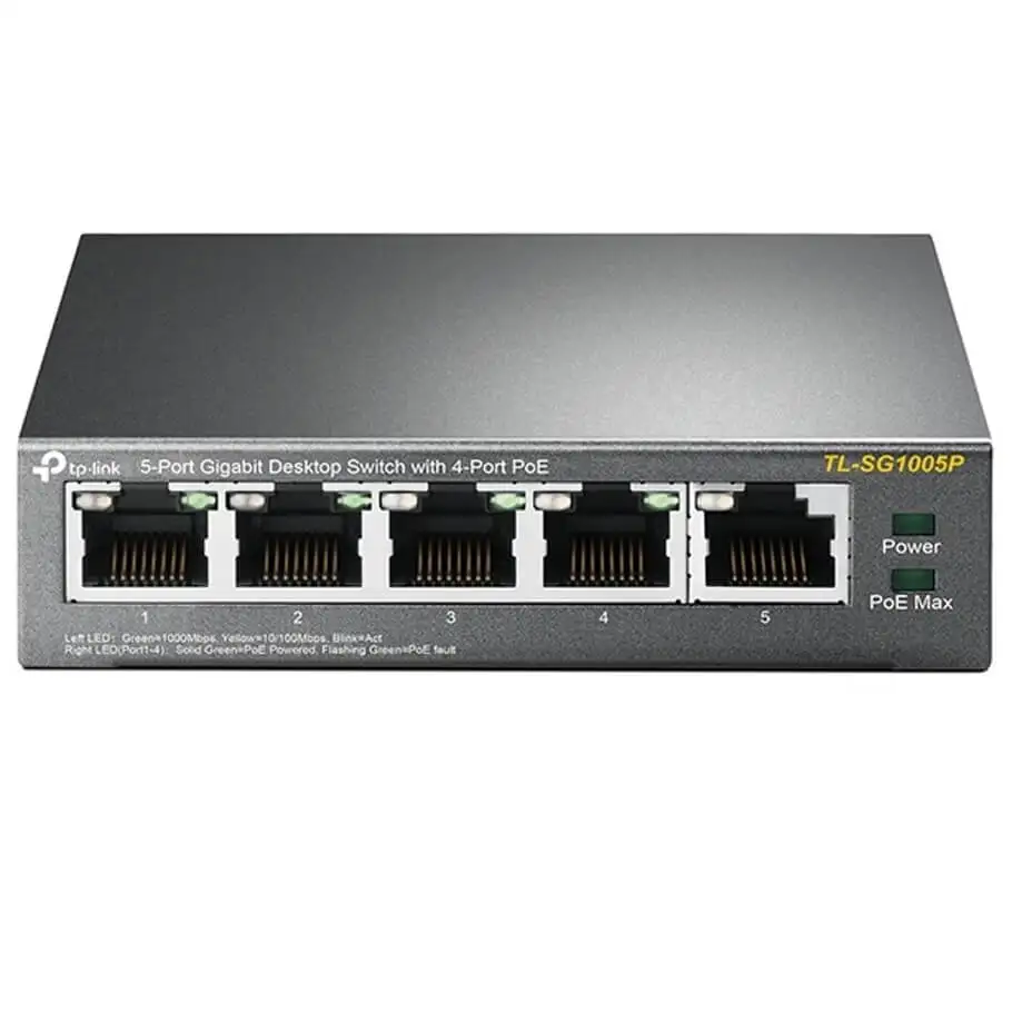 5-Port GE with 4-Port PoE Switch TP-LINK TL-SG1005P