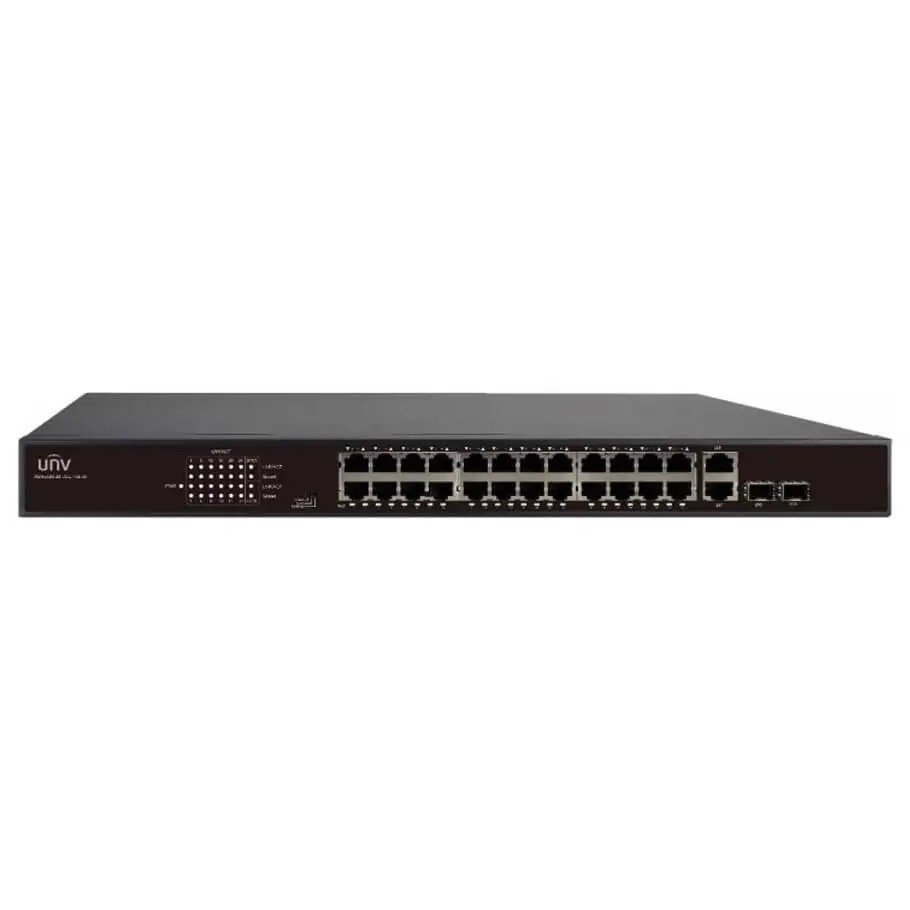 24-Port PoE Switch UNV NSW2010-24T2GC-POE-IN