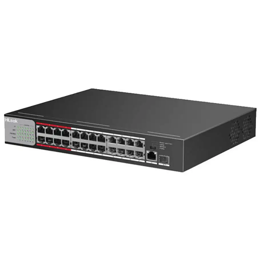 24-Port 100M PoE Switch HILOOK NS-0326P-225