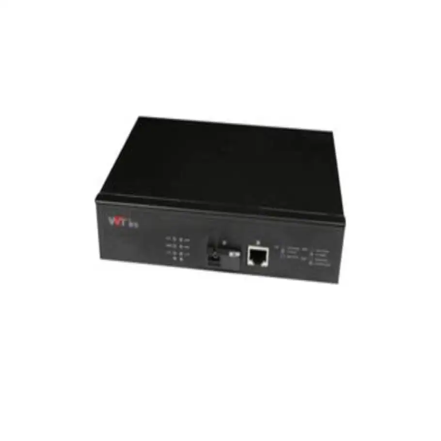 1-port 10/100/1000Base-T(X)+1-port 1000Base PoE Switch WINTOP YT-MC102-1GF1GT-AT