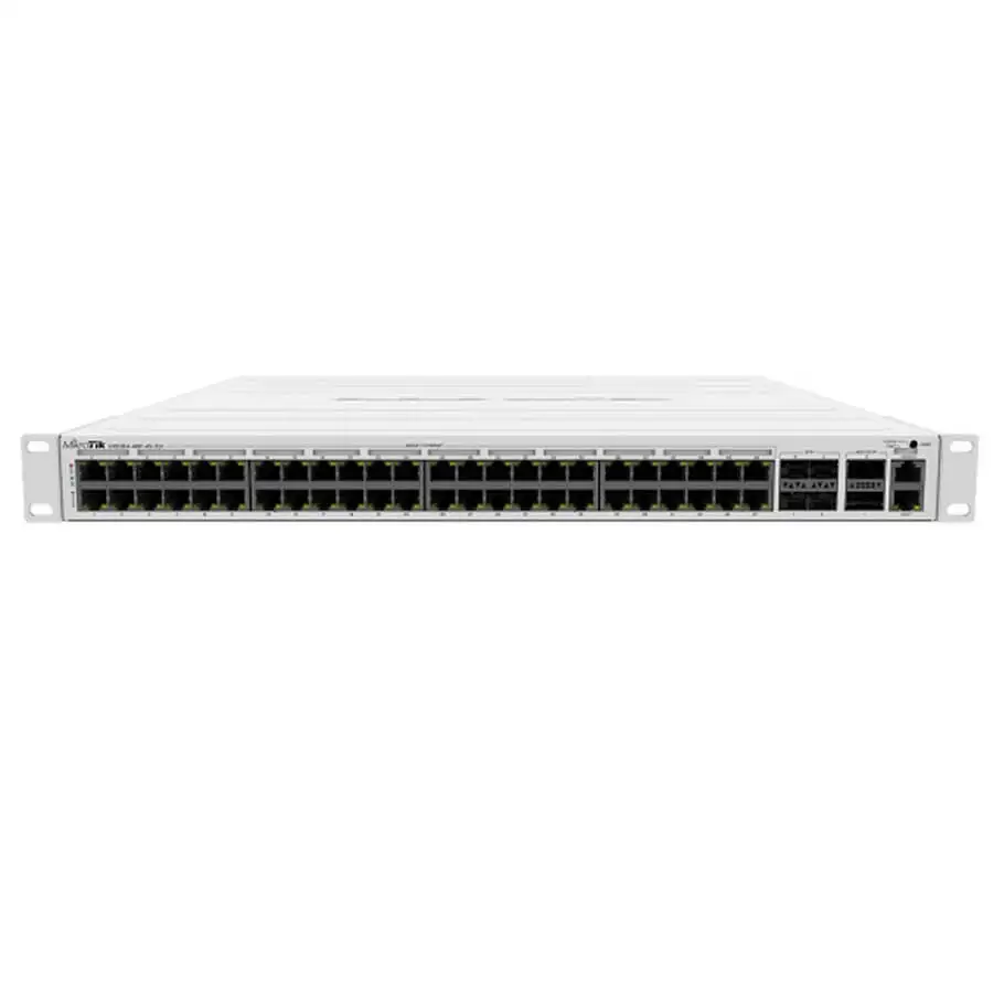 48-Port GE PoE Switch Mikrotik CRS354-48P-4S+2Q+RM