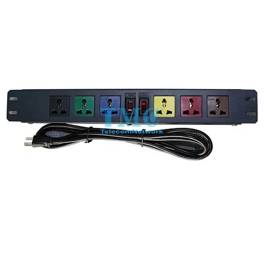 Ổ điện rack PDU 6 cổng chuẩn 19 inch TMC TMC-PDU62