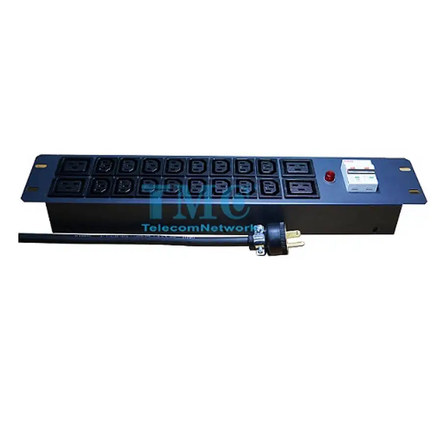 Ổ cắm điện Rack PDU 20 cổng 20A TMC TMC-PDU20C13C19