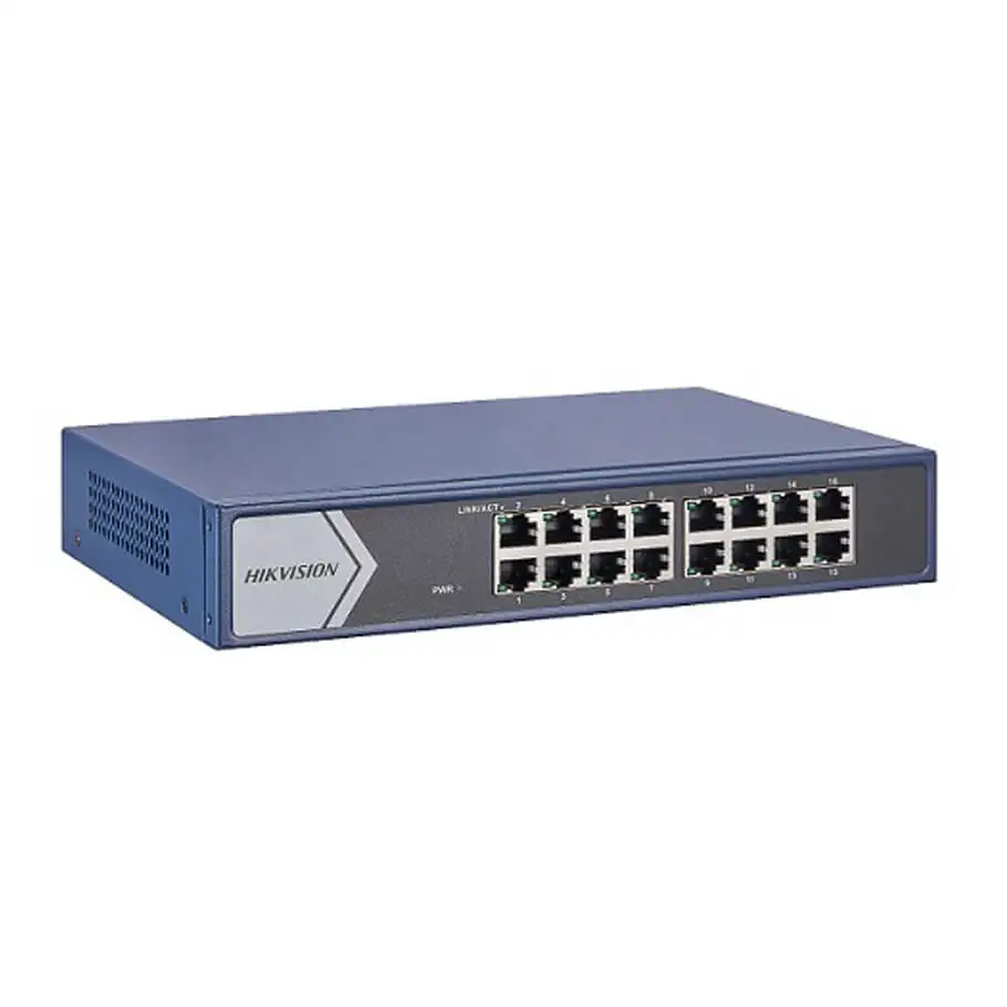 16-Port Gigabit Smart Switch HIKVISION DS-3E1516-EI