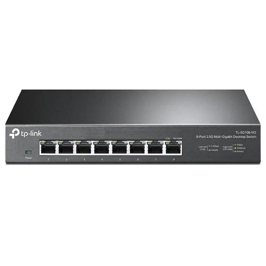 8-Port 2.5G Desktop Switch TP-LINK TL-SG108-M2