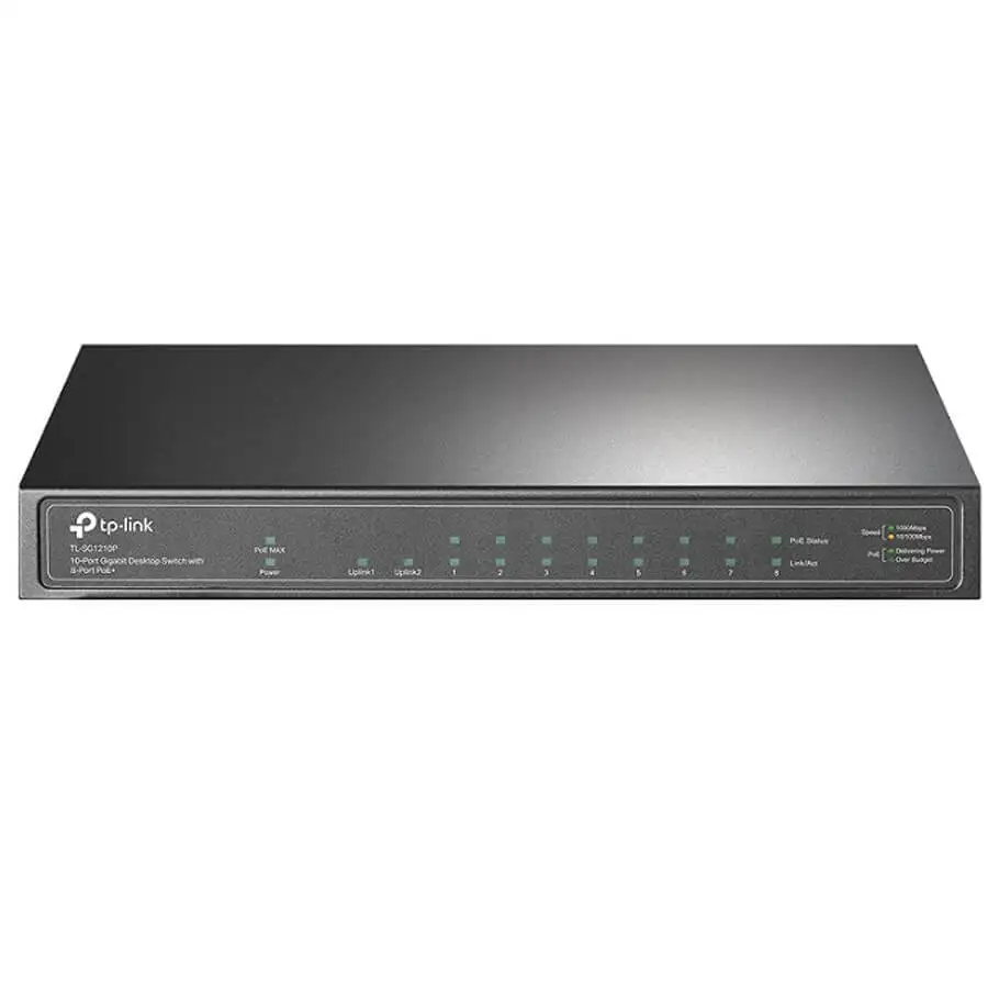 8-Port GE PoE+ Desktop Switch TP-LINK TL-SG1210P
