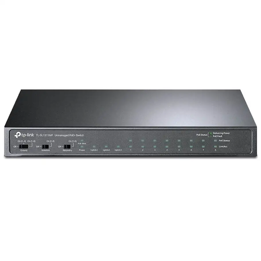 8-Port PoE+ 10/100Mbps Switch TP-LINK TL-SL1311MP