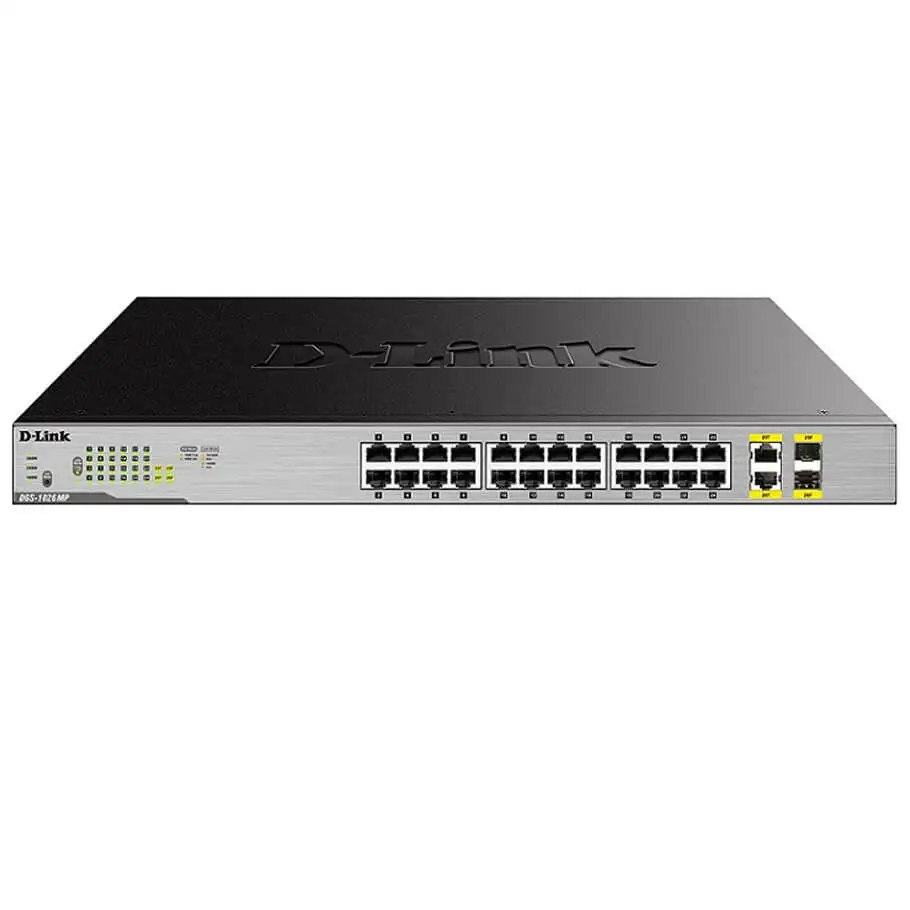 24-Port Gigabit PoE Switch D-Link DGS-1026MP 1 24-Port Gigabit PoE Switch D-Link DGS-1026MP