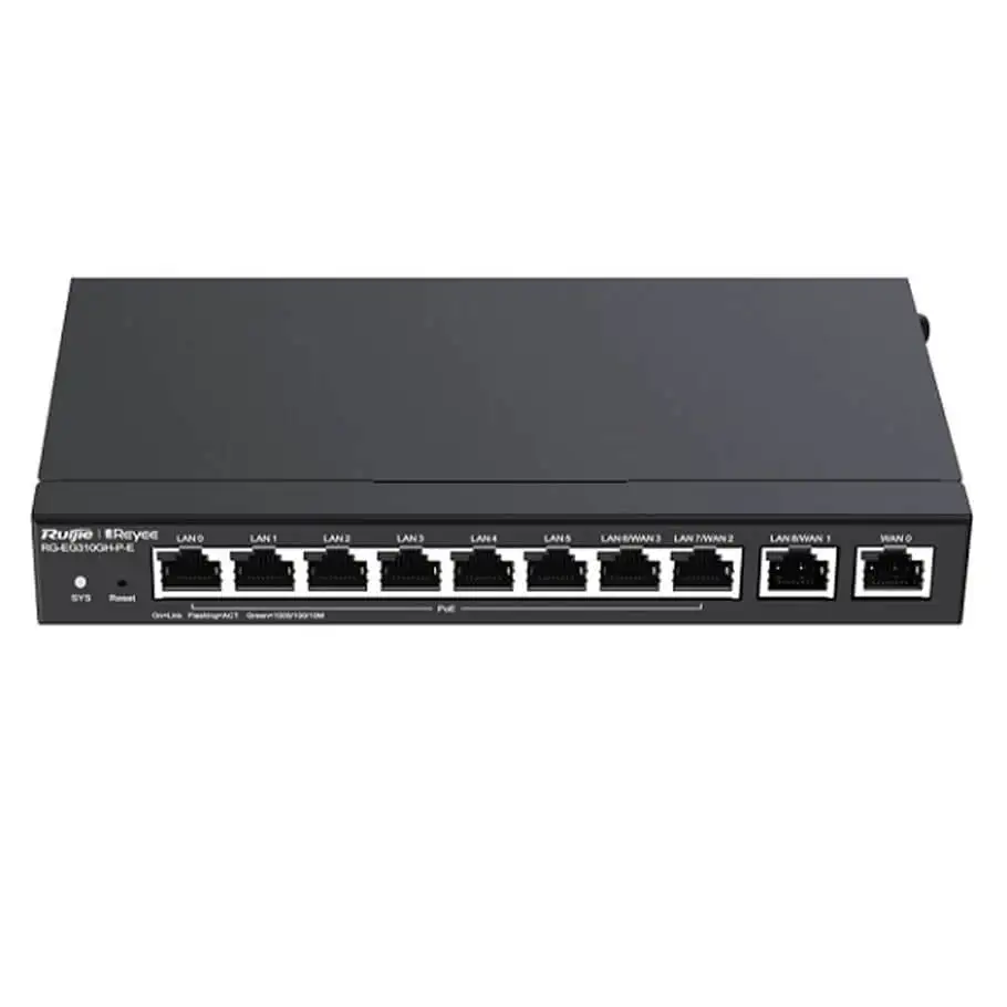 Cloud Managed PoE Office Router RUIJIE RG-EG310GH-P-E