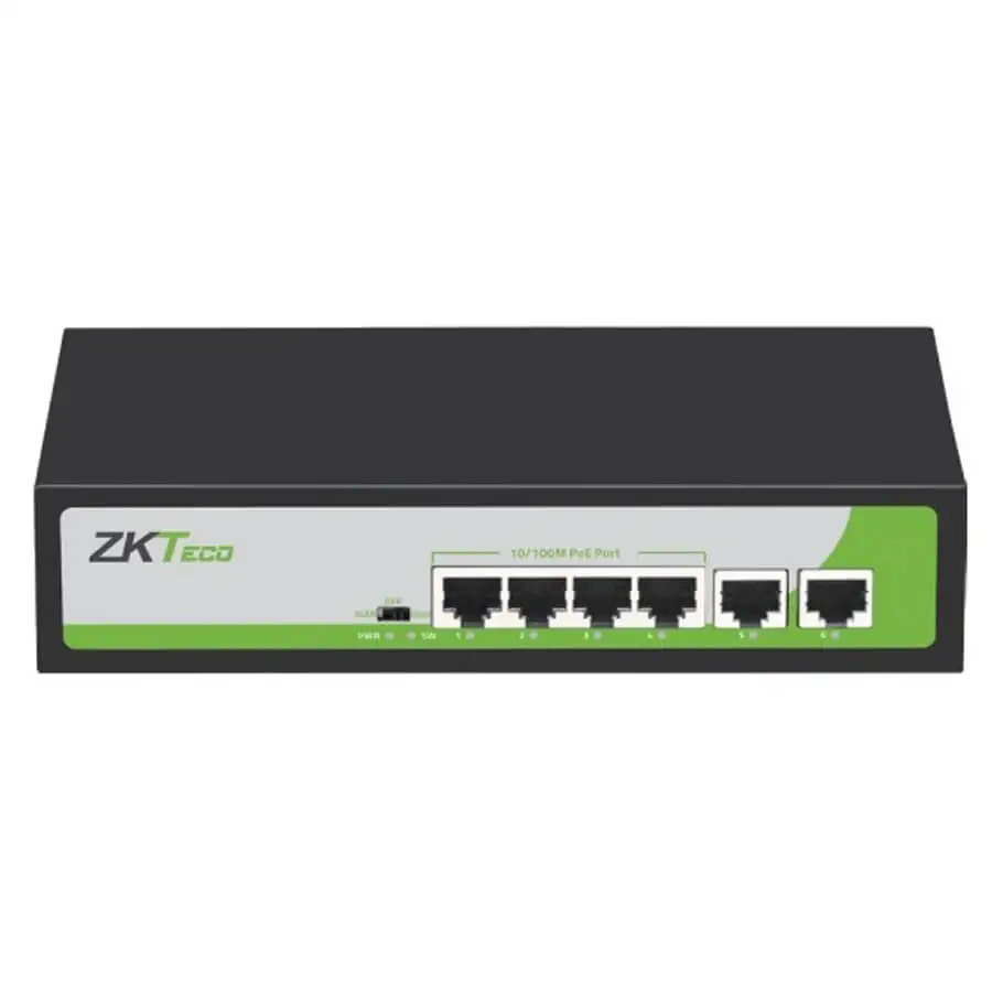 4-Port 10/100Mbps PoE Switch ZKTeco PE042-55-C