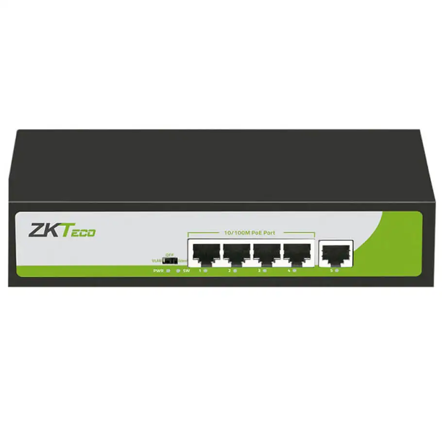 4-Port 10/100Mbps PoE Switch ZKTeco PE041-55-C