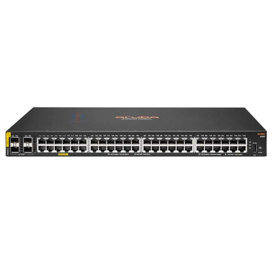 HPE Aruba 6000 48G Class4 PoE 4SFP 370W Switch R8N85A