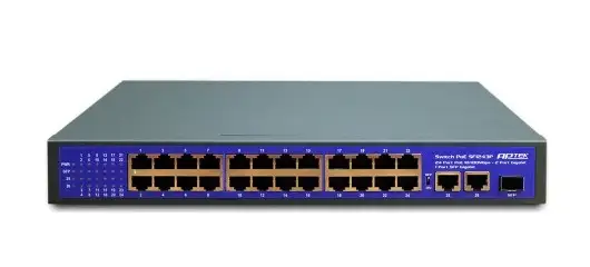 24-Port 10/100Mbps PoE Switch APTEK SF1243P 1 24-Port 10/100Mbps PoE Switch APTEK SF1243P