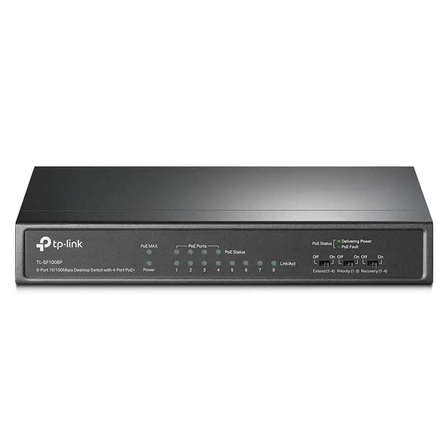8-Port 10/100Mbps PoE Switch TP-LINK TL-SF1008P