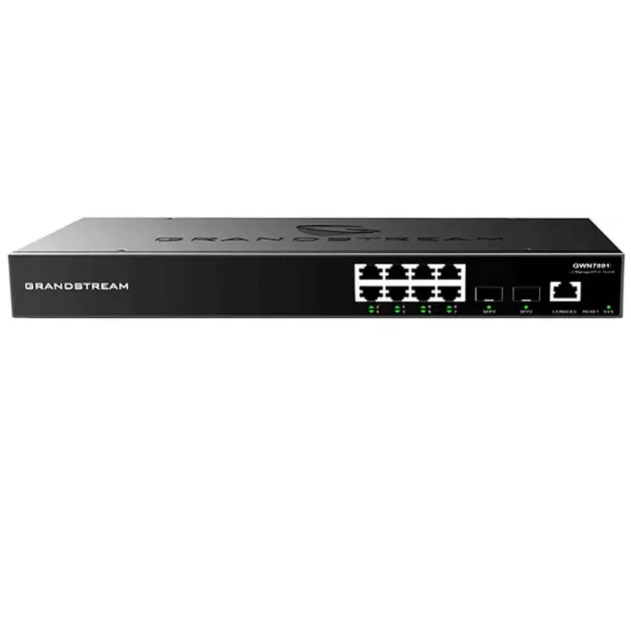 Switch 8 cổng Gigabit L2+ Grandstream GWN7801