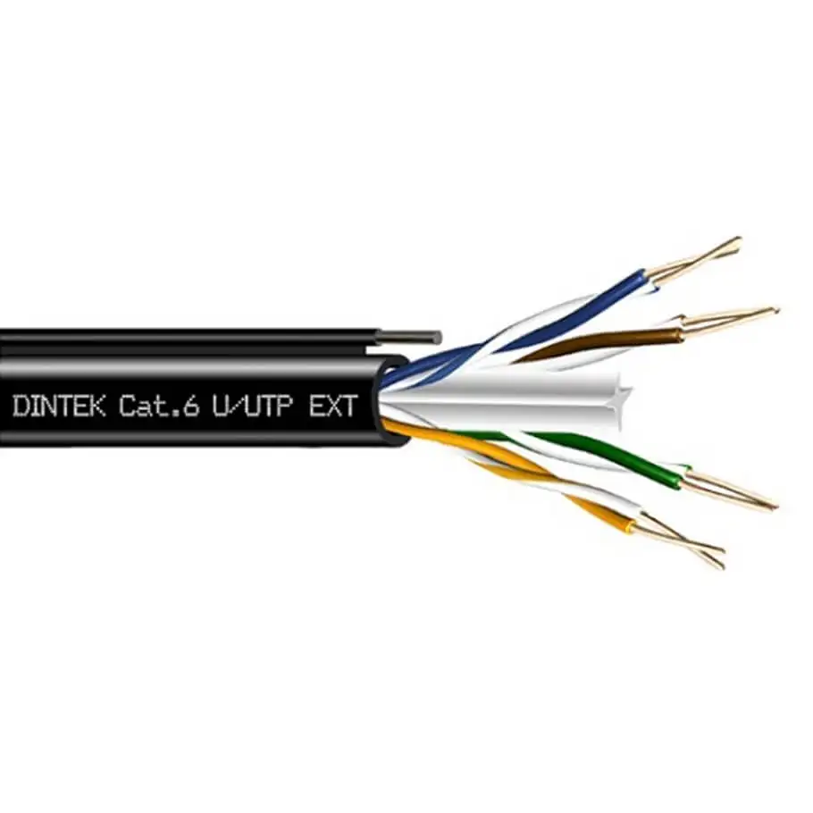 Cáp mạng treo ngoài trời Dintek Cat.6 UTP 500m (1101-04017)