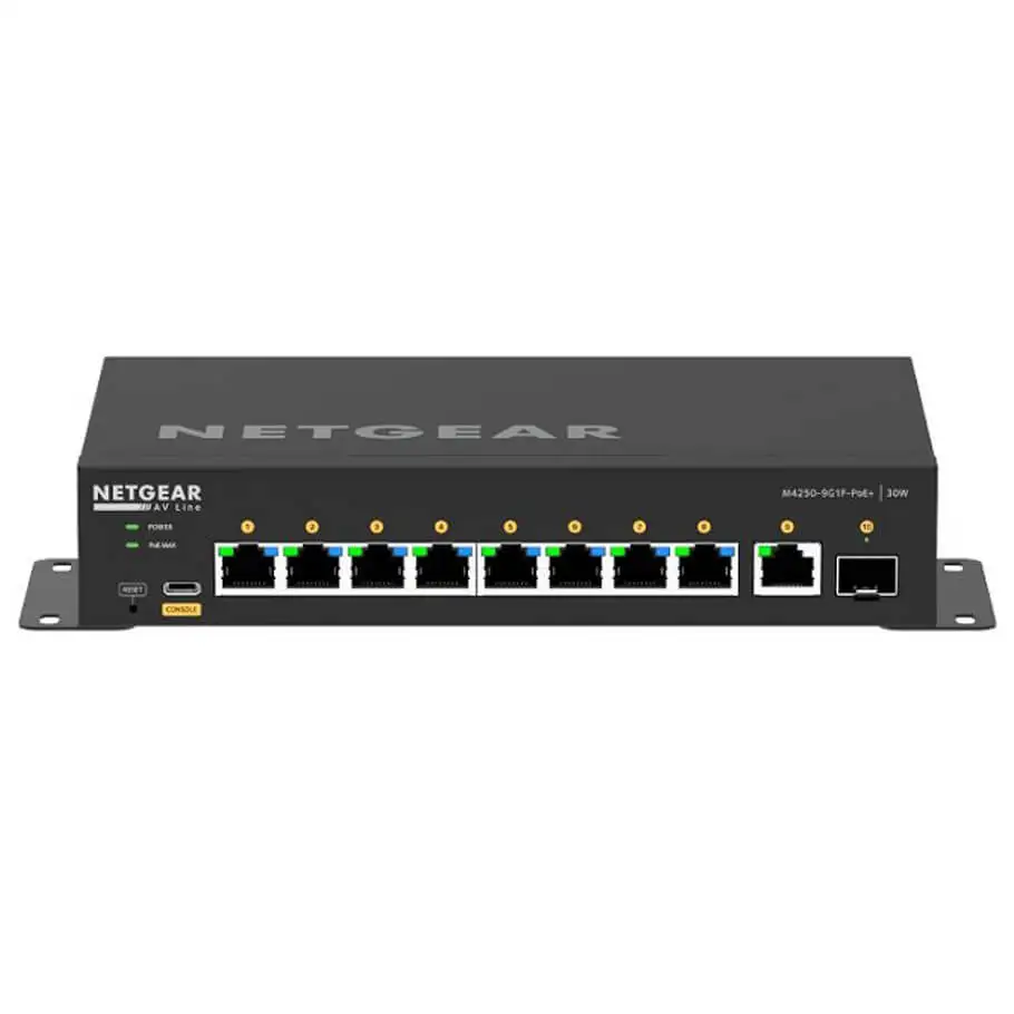 8-Port GE PoE+ Managed Switch NETGEAR GSM4210PD
