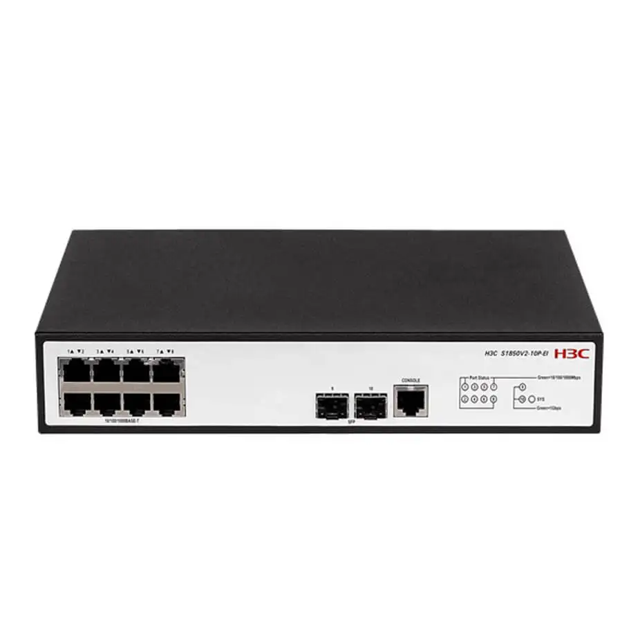 8-Port GE Managed Switch H3C LS-1850V2-10P-EI-GL