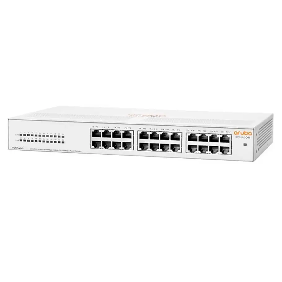 HPE Aruba Instant On 1430 24G Switch (R8R49A) 1 HPE Aruba Instant On 1430 24G Switch (R8R49A)