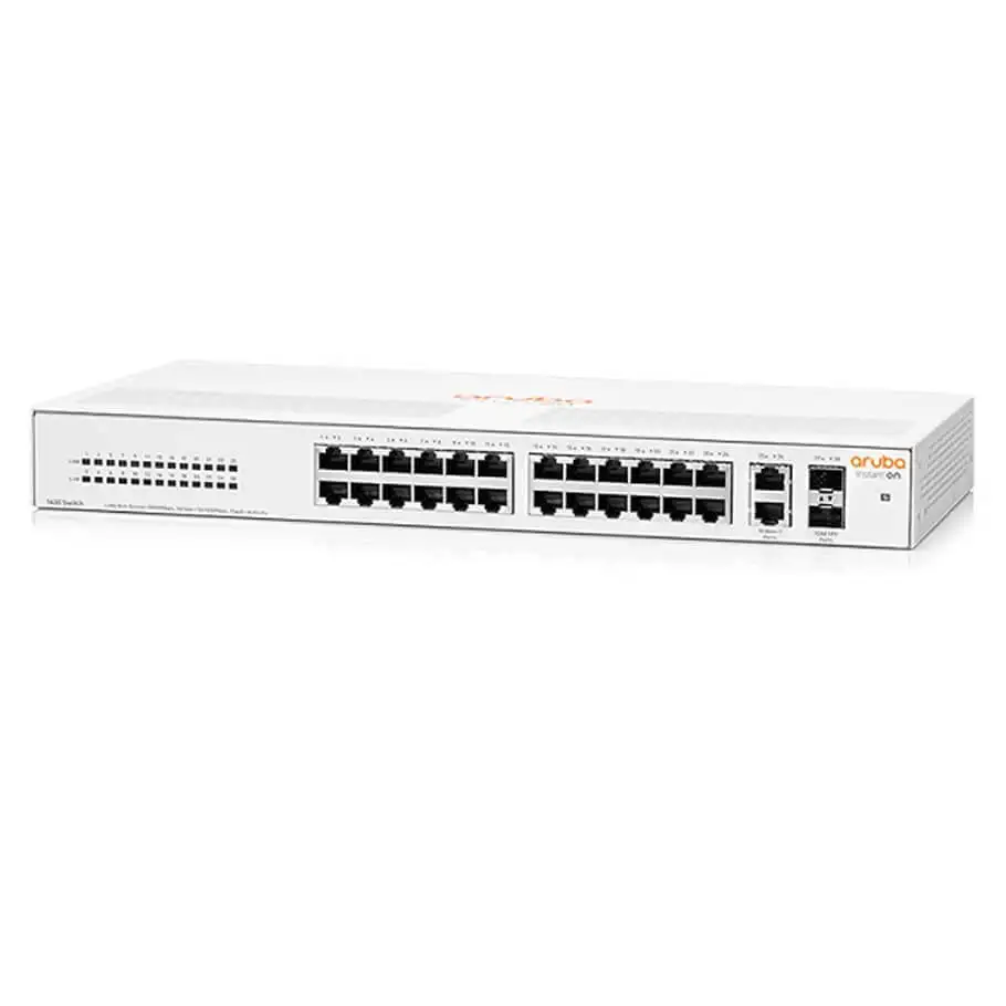 HPE Aruba Instant On 1430 26G 2SFP Switch (R8R50A) 1 HPE Aruba Instant On 1430 26G 2SFP Switch (R8R50A)