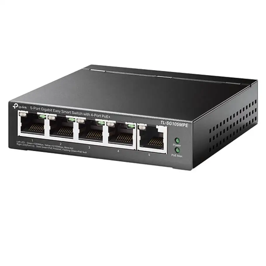 5-Port Gigabit Easy Smart Switch TP-LINK TL-SG105MPE