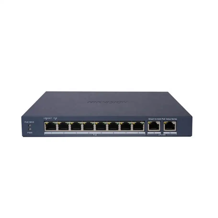 8-Port FE Smart PoE Switch HIKVISION DS-3E1310P-EI/M 1 8-Port FE Smart PoE Switch HIKVISION DS-3E1310P-EI/M