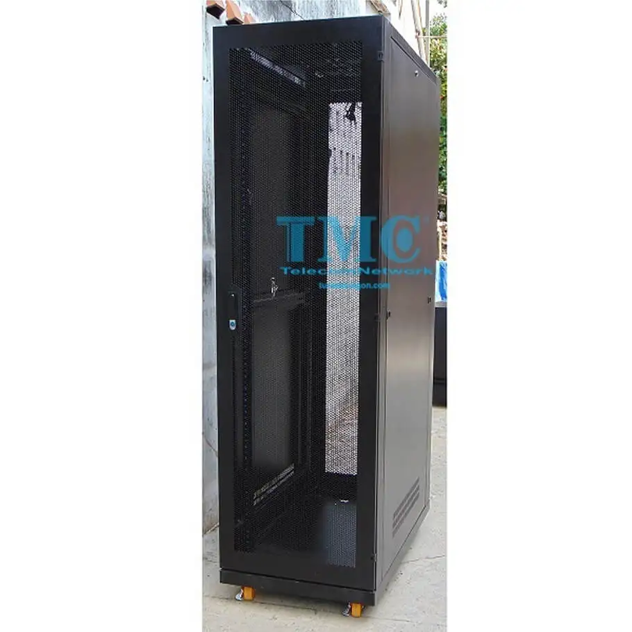 Tủ Rack 19” 42U TMC Rack 42U-W600-D1200 (TM4212BN-B) 1 Tủ Rack 19” 42U TMC Rack 42U-W600-D1200 (TM4212BN-B)