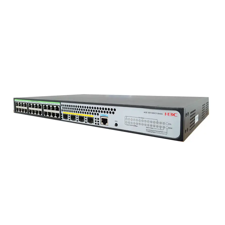 24-Port GE Layer 3 Switch H3C S5120V3-28P-PWR-LI